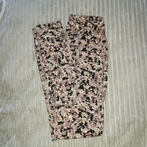 Floral Patterned Leggings